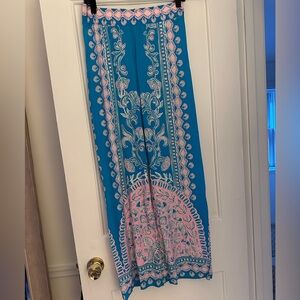 Bal Harbour Palazzo Pants in Water Ya Waiting For, XS